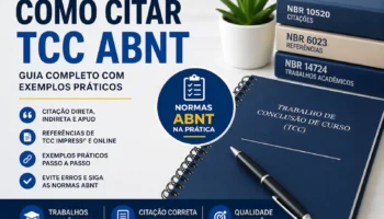 Como citar TCC nas normas ABNT: guia completo com exemplos práticos