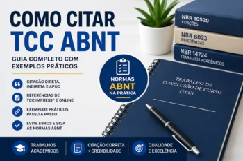 Como citar TCC nas normas ABNT: guia completo com exemplos práticos