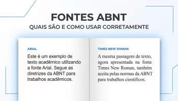 Fontes ABNT: quais são e qual tamanho usar corretamente