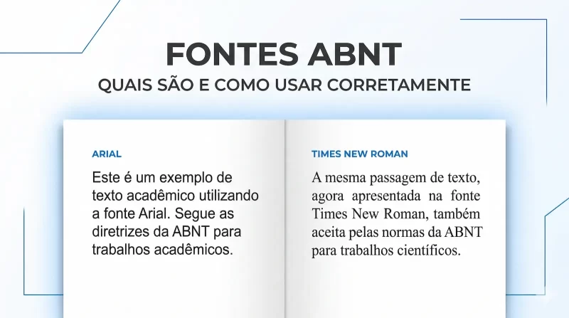 Fontes ABNT: quais são e qual tamanho usar corretamente