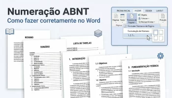 Numeração ABNT: como fazer corretamente no Word (passo a passo)