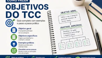 Como fazer objetivos do TCC: passo a passo com exemplos práticos
