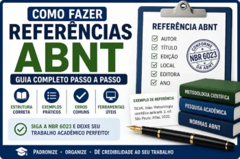 Como fazer referências ABNT passo a passo: guia completo