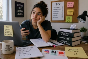 Como evitar procrastinação no TCC: estratégias práticas para manter foco e produtividade