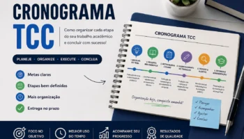 Cronograma TCC: como organizar cada etapa do trabalho acadêmico