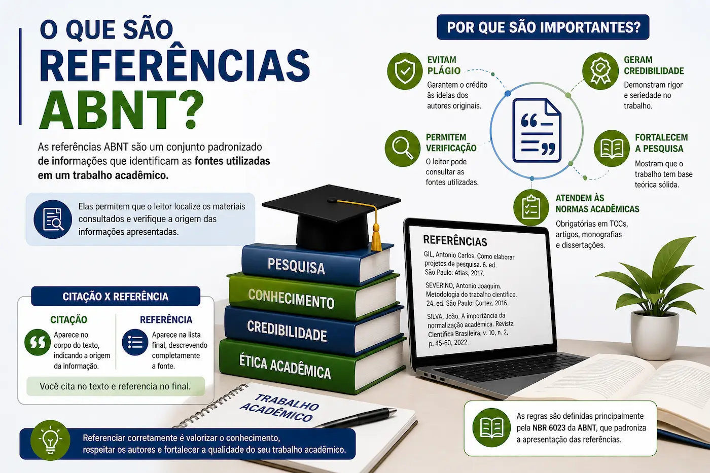 o que são referências abnt e sua importância em trabalhos acadêmicos