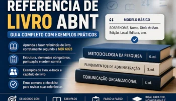Referência de livro ABNT: como fazer corretamente com exemplos práticos