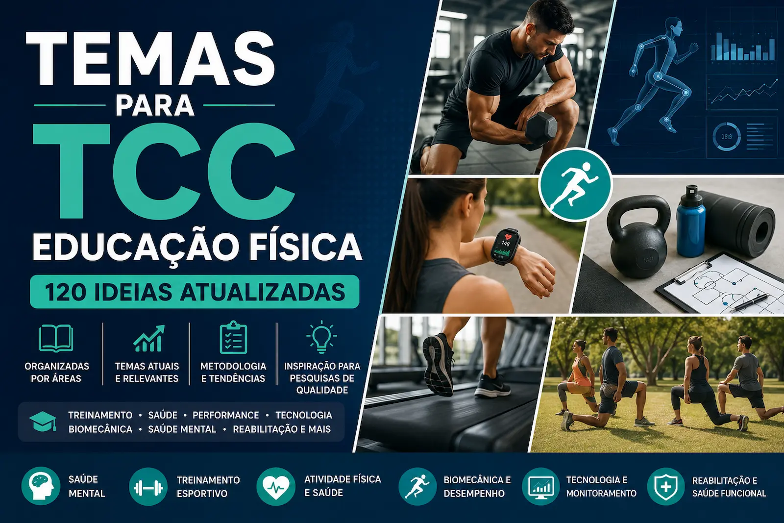 Temas para TCC Educação Física: 120 Ideias Atualizadas