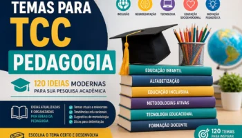 Temas para TCC Pedagogia: 120 Sugestões de Ideias Atuais