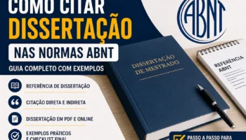 Como Citar Dissertação nas Normas ABNT: Guia completo com exemplos