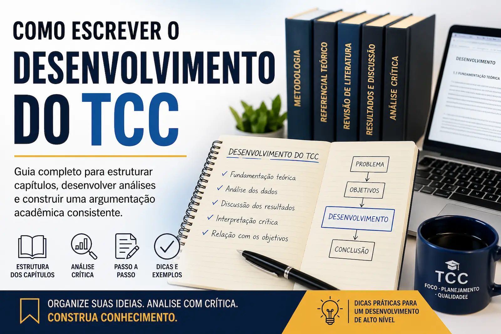 Como Escrever o Desenvolvimento do TCC: Guia Completo