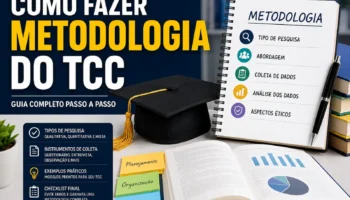 Como fazer metodologia do TCC: guia completo com exemplos práticos