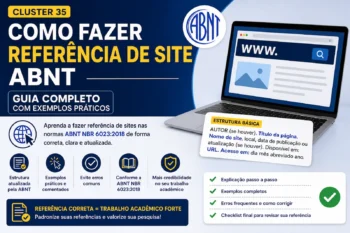 Como Fazer Referência de Site ABNT: Guia completo com exemplos