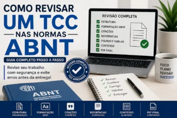 Como Revisar um TCC nas Normas ABNT: Guia completo passo a passo