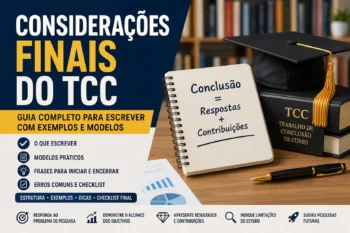 Considerações Finais do TCC: Como Escrever com Exemplos
