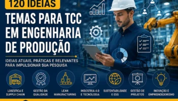 Temas para TCC em Engenharia de Produção: 120 Ideias Atualizadas para sua Pesquisa