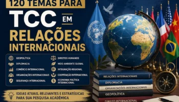 Temas para TCC em Relações Internacionais: 120 Ideias para 2026