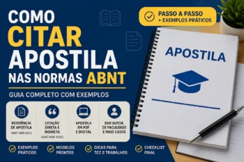 Como Citar Apostila nas Normas ABNT: Guia Completo com Exemplos