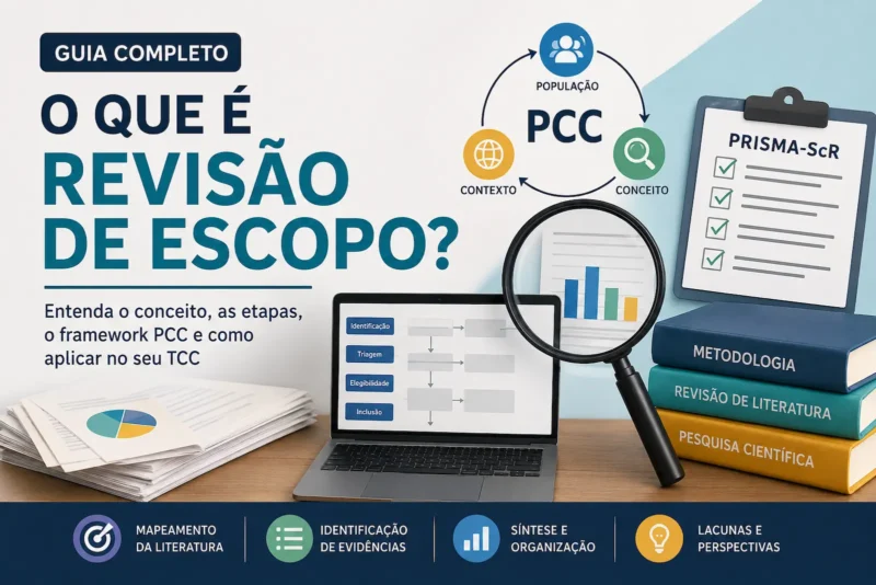 O que é revisão de escopo? Guia completo para TCC e pesquisa científica