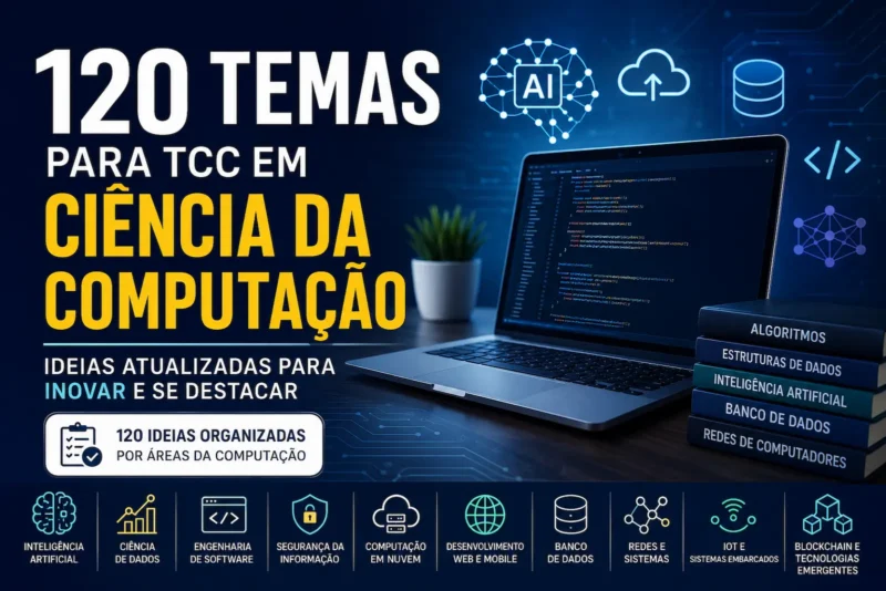Temas para TCC em Ciência da Computação: 120 Ideias Atualizadas para sua Pesquisa