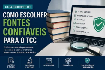 Como Escolher Fontes Confiáveis para o TCC