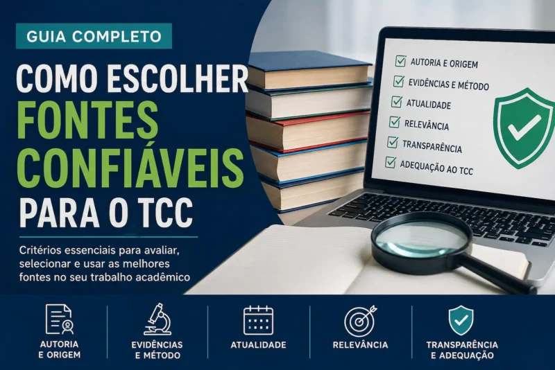 Como Escolher Fontes Confiáveis para o TCC