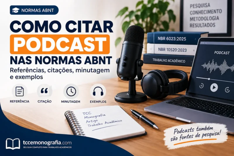Como Citar Podcast nas Normas ABNT: Guia com Exemplos