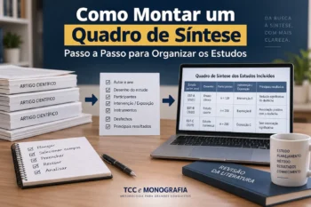 Como Montar um Quadro de Síntese: Passo a Passo para Organizar os Estudos