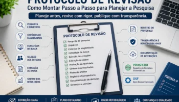 Como Montar um Protocolo de Revisão: Passo a Passo para Planejar a Pesquisa