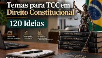 Temas para TCC em Direito Constitucional: 120 Ideias para sua Pesquisa
