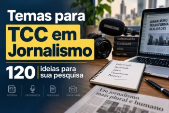 Temas para TCC em Jornalismo: 120 Ideias para sua Pesquisa
