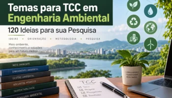 Temas para TCC em Engenharia Ambiental: 120 Ideias para sua Pesquisa