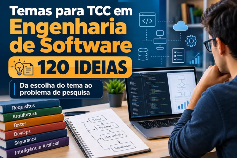 Temas para TCC em Engenharia de Software: 120 Ideias para sua Pesquisa