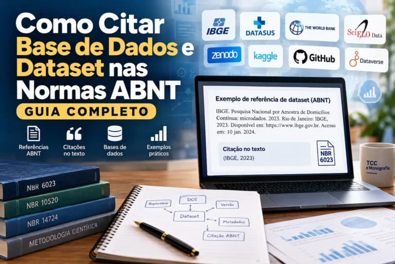 Como Citar Base de Dados e Dataset nas Normas ABNT: Guia Completo