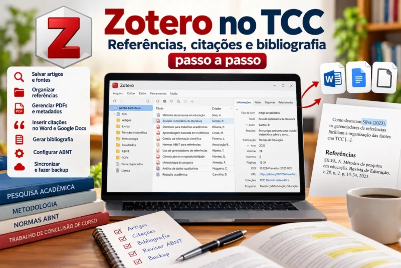 Zotero: Como Usar no TCC para Organizar Referências e Fazer Citações